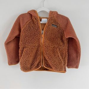 Columbia brown teddy jacket
